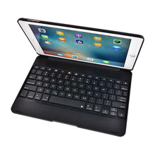 Load image into Gallery viewer, For 2016 Creative iPad  Pro 9.7 Air 2 Clavier Bluetooth Smart Creative iPad Pro 9.7 Air 2 Bluetooth Wireless Keyboard Case ABS Stand (Color: Grey,Silver,Gold,Rose Gold)