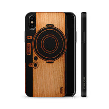 Load image into Gallery viewer, Wooden Phone Case - For iPhone and Samsung   - Camera